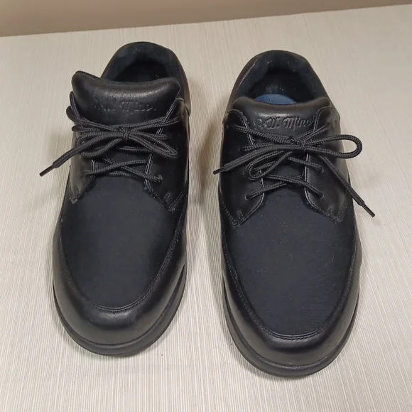 Sz 8 Black "Pleasure" Work Shoes by P. W. Minor - Picture 1 of 7